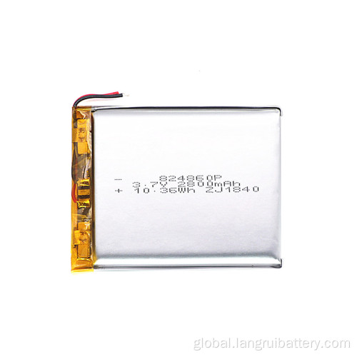 Lithium Polymer Battery 824860 3.7V rechargeable Ultra Thin Tablet Battery Factory